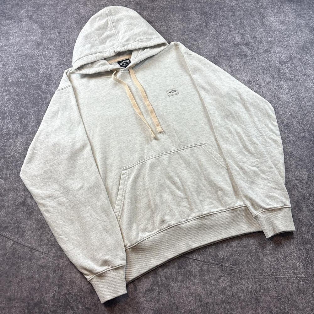 Billabong Recycler Pullover Hoodie Light Heather Gray Men’s Small